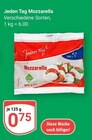 Mozzarella im Angebot bei GLOBUS in Koblenz Mozzarella Angebote von Jeden Tag bei GLOBUS Koblenz für 0,75 €