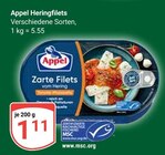 Heringfilets Angebote von Appel bei GLOBUS Jena für 1,11 €