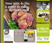 Vin Angebote im Prospekt "Votre table de fête à portée de main et en circuit court" von Point Vert auf Seite 1