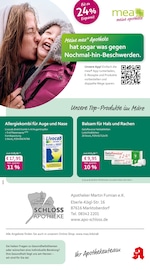 mea - meine apotheke Apotheken Prospekt der aktuellen Woche mit 4 Seiten, gültig von 01.03.2026 bis 31.03.2026, in Marktoberdorf und Umgebung Aktueller mea - meine apotheke Apotheken Prospekt in Marktoberdorf und Umgebung, "Unsere März-Angebote" mit 4 Seiten, 01.03.2026 - 31.03.2026