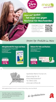 Aktueller mea - meine apotheke Prospekt (Marktoberdorf, 4 Seiten zum blättern mea - meine apotheke Prospekt Unsere März-Angebote mit 4 Seiten