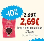 Promo Épines-vinettes d’Iran à 2,69 € dans le catalogue Naturalia à Villeneuve-Loubet