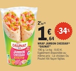 Promo Wrap jambon cheddar à 1,64 € dans le catalogue E.Leclerc à Herbignac