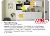 Küchenblock Eddy bei Möbel AS im Kuppenheim Prospekt für 1.299,00 €
