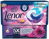 Allin1 Pods Colorwaschmittel oder Colorwaschmittel flüssig Angebote von Lenor bei REWE Düsseldorf für 3,79 €