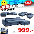 Argentina Ecksofa bei Seats and Sofas im Oberhausen Prospekt für 999,00 €