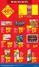 Lidl Sekt im Prospekt 