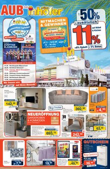 Couch im aktuellen Möbel Inhofer Prospekt (München) Couch im Möbel Inhofer Prospekt "95 Jahre Jubiläum" mit 8 Seiten (München)