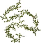Girlande im dm-drogerie markt Prospekt Girlande aus Kunststoff, Kieferzweige mit kleinen Zapfen, gold beglittert (180 cm) von Dekorieren & Einrichten im aktuellen dm-drogerie markt Prospekt für 12,95 €