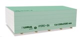 Plaque de plâtre BA13 NF Hydrofuge - L120xH250cm - Ep125mm en promo chez Brico Cash Niort à 20,20 €