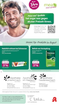 Aktueller mea - meine apotheke Prospekt "Unsere August-Angebote" für Villingen-Schwenningen Aktueller mea - meine apotheke Prospekt für Villingen-Schwenningen mit Seiten