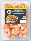 Crevettes Décortiquées Cuites Nature - U en promo chez U Express Poitiers à 5,50 €