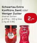 Aktuelles Extra Konfitüre, Samt oder Weniger Zucker Angebot bei Akzenta in Wuppertal ab 2,00 €