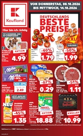 Kaufland Supermarkt Prospekt der aktuellen Woche mit 70 Seiten, gültig von 08.10.2026 bis 14.10.2026, in Rottweil und Umgebung Aktueller Kaufland Supermarkt Prospekt in Rottweil und Umgebung, "Hier bin ich richtig" mit 70 Seiten, 08.10.2026 - 14.10.2026