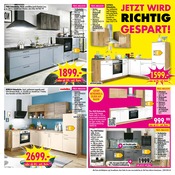 Aktueller SB Möbel Boss Prospekt mit Küchenzeile, "JETZT WIRD RICHTIG GESPART!", Seite 3