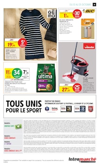 Promotion Tunique Femme dans le prospectus Intermarché Super, valable du 13/10/2026 au 25/10/2026 Promo Tunique Femme dans le catalogue Intermarché Super du moment à la page 41