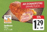 Aktuelles Spießbraten Angebot bei E center in Würzburg ab 1,29 €