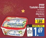 Tzatziki-Salat im EDEKA Prospekt Tzatziki-Salat von popp im aktuellen EDEKA Prospekt für 1,69 €