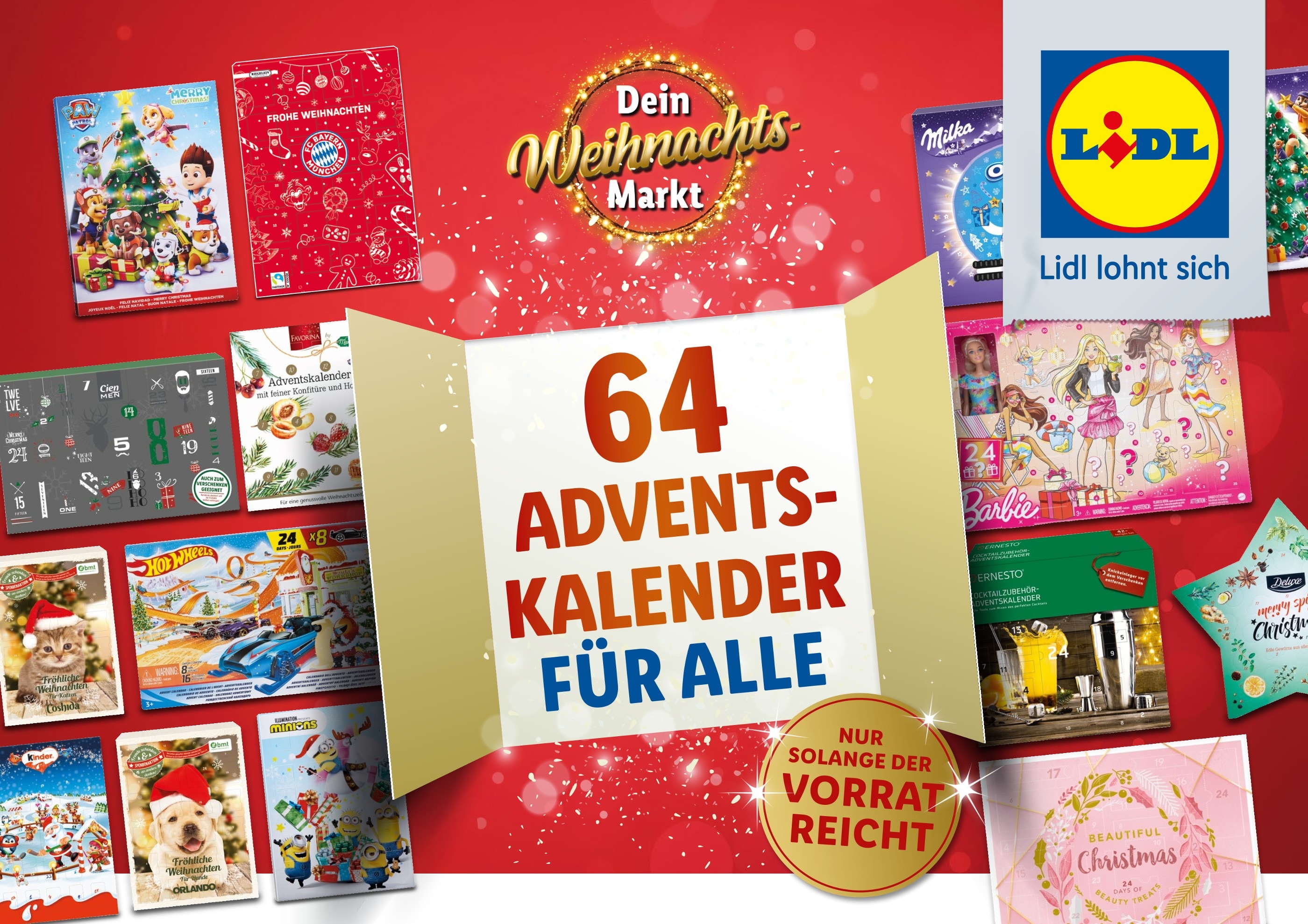 Lidl Prospekt für Rosenau mit 47 Seiten Lidl Prospekt für Rosenau: "64 ADVENTSKALENDER FÜR ALLE", 47 Seiten, 25.10.2021 - 20.11.2021