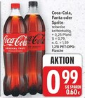 Aktuelle Coca Cola Angebote bei E center in Falkensee Aktuelles Coca-Cola, Fanta oder Sprite Angebot bei E center in Falkensee ab 0,99 €
