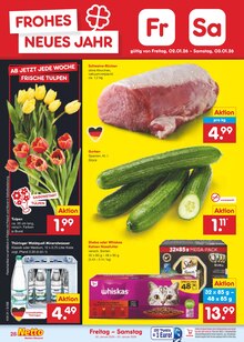 Blumen im Netto Marken-Discount Prospekt "Aktuelle Angebote" mit 62 Seiten (Jena)