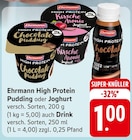 High Protein Pudding oder Joghurt bei EDEKA im Jockgrim Prospekt für 1,00 €