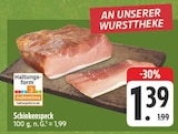 EDEKA Obernbreit - Schinkenspeck Angebot im Prospekt Schinkenspeck bei EDEKA im Obernbreit Prospekt für 1,39 €