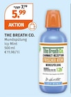 Mundspülung Icy Mint von The Breath Co. im aktuellen Müller Prospekt für 5,99 €