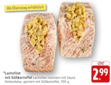 Lachsfilet mit Süßkartoffel Angebote bei E center Homburg für 2,99 €