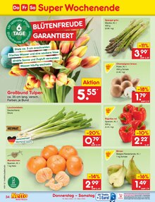 Tulpen im Netto Marken-Discount Prospekt "Aktuelle Angebote" mit 64 Seiten (Paderborn)