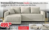 Wohnlandschaft Venezia Angebote bei Die Möbelfundgrube Trier für 499,99 €