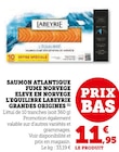 Saumon Atlantique Fumé Norvège Grandes Origines - Labeyrie en promo chez Super U Saumon Atlantique Fumé Norvège Grandes Origines - Labeyrie dans le catalogue Super U