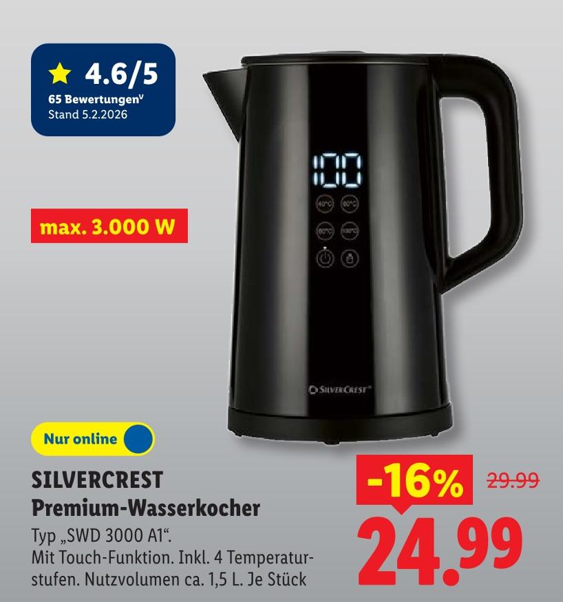 Premium-Wasserkocher
