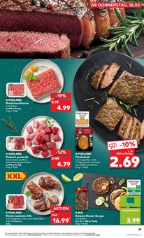 Rindfleisch im aktuellen Kaufland Prospekt (Reutlingen) Rindfleisch im Kaufland Prospekt "Aktuelle Angebote" mit 70 Seiten (Reutlingen)