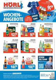 Getränke Hörl Prospekt der KW 32 "HÖRL. DER GETRÄNKE SPEZIALIST" Aktueller Getränke Hörl Prospekt "HÖRL. DER GETRÄNKE SPEZIALIST" Seite 2 von 4 Seiten
