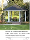 Pavillon in Tischlerqualität – Panorama Angebote bei Holz Possling Falkensee für 4.990,00 €
