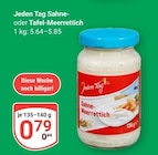 Sahne-Meerrettich Angebote von Jeden Tag bei GLOBUS Saarlouis für 0,79 €