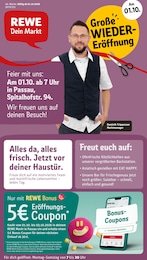 REWE Prospekt für Passau: "Dein Markt", 38 Seiten, 28.09.2026 - 02.10.2026