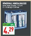 Aktuelles Mineralwasser Angebot bei Marktkauf in Dortmund ab 4,29 €