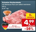 Aktuelles Schweine-Nackensteaks Angebot bei Netto Marken-Discount in Moers ab 4,99 €