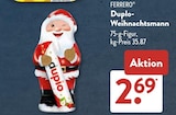 Duplo-Weihnachtsmann im ALDI SÜD Prospekt Duplo-Weihnachtsmann von Ferrero im aktuellen ALDI SÜD Prospekt für 2,69 €