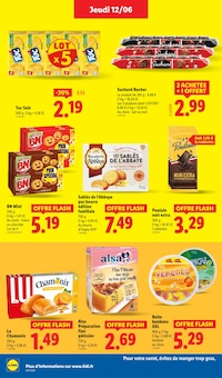 Promotion Biscuit Fraise dans le prospectus Lidl, valable du 12/06/2025 au 18/06/2025 Promo Biscuit Fraise dans le catalogue Lidl du moment à la page 22