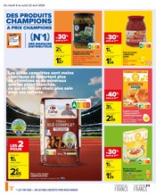 Promos Conserve De Légumes dans le catalogue "S'entraîner à bien manger" de Carrefour à la page 6