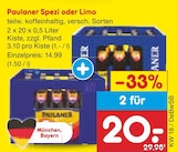 Aktuelles Spezi oder Limo Angebot bei Netto Marken-Discount in Neu Ulm ab 20,00 €
