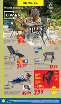Gartenmöbel im Lidl Prospekt "LIDL LOHNT SICH" mit 73 Seiten (Cottbus)