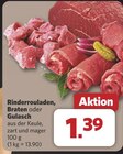 Rinderrouladen Angebote bei combi Ahlen für 1,39 €
