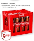 Aktuelle Coca Cola Angebote bei GLOBUS in Weißenfels Aktuelles Limonade Angebot bei GLOBUS in Weißenfels ab 9,49 €
