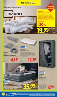Wäscheständer Angebot im Lidl Prospekt, gültig von 27.07.2026 bis 01.08.2026 Wäscheständer Angebot im aktuellen Lidl Prospekt auf Seite 42