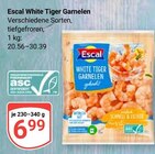 White Tiger Garnelen Angebote von Escal bei GLOBUS Amberg für 6,99 €