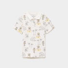 Polo manches courtes ecru garçon dans le catalogue La Halle